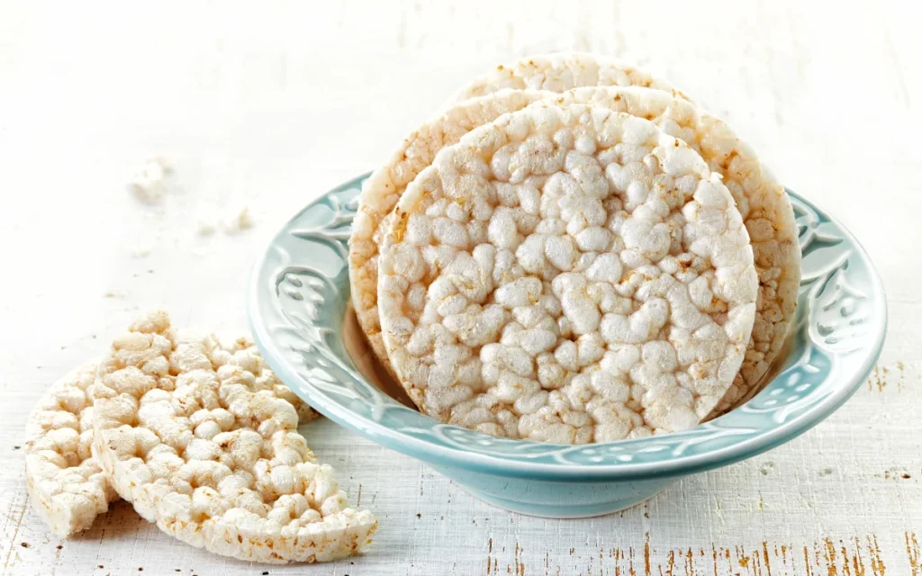 Biscoito de arroz: rico em propriedades que ajudam a reduzir calorias.