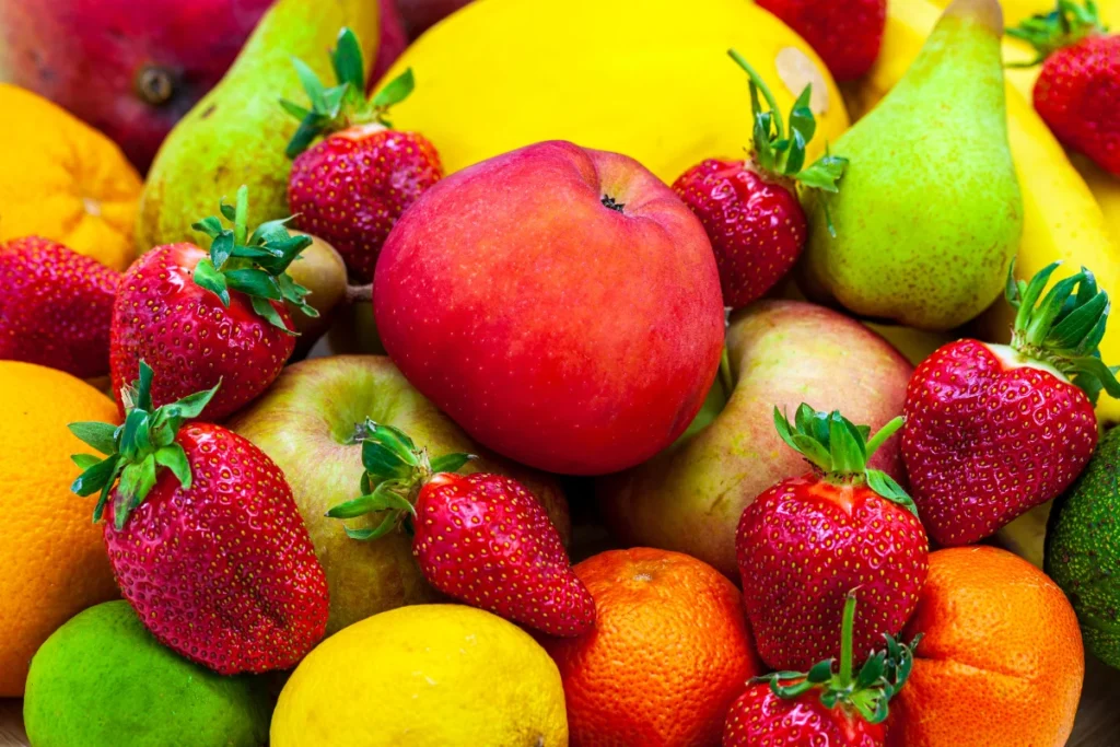 Frutas que auxiliam no emagrecimento.