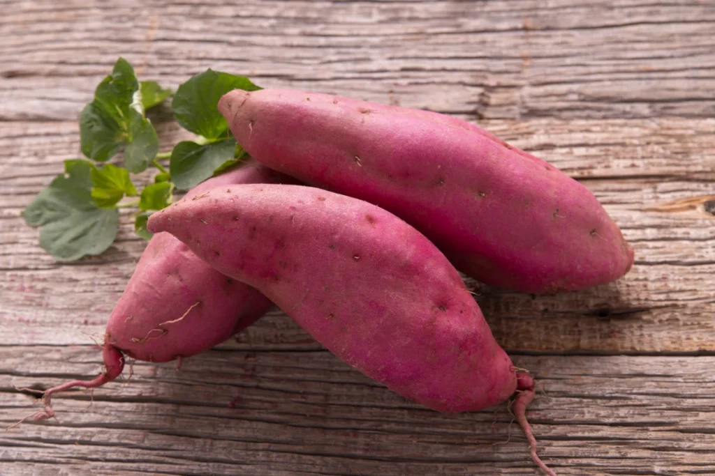 Batata-doce é um alimento muito nutritivo.